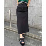 ローウエストタイトロングスカート | ENVYM | 詳細画像8