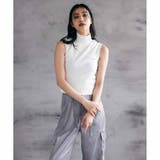 WHITE | ノースリタートルトップス | ENVYM