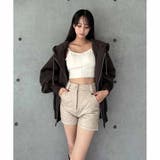 IVORY | キルティングレザーショーパン | ENVYM