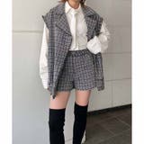 ツイードショートパンツ | ENVYM | 詳細画像11 