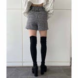ツイードショートパンツ | ENVYM | 詳細画像15 