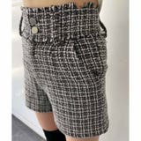ツイードショートパンツ | ENVYM | 詳細画像18 
