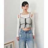 カッティングニットトップス | ENVYM | 詳細画像14