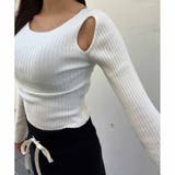 カッティングニットトップス | ENVYM | 詳細画像25