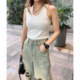 WHITE | アシメカットトップス | ENVYM