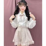 ピンク | サス付ツイードショートパンツ | ROJITA