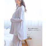 授乳楽々ふわふわスムースネコ柄 無地パジャマ 授乳口付きパジャマ | マタニティウェア・ランジェリーのRosemadame | 詳細画像7