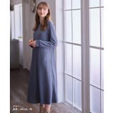 授乳口付きリブニットフレアワンピース 長袖 きれいめ リブ素材 | マタニティウェア・ランジェリーのRosemadame | 詳細画像7