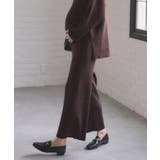 ニットリブワイドパンツ マタニティパンツ マタニティ | マタニティウェア・ランジェリーのRosemadame  | 詳細画像5 