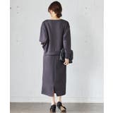 ダンボールセットアップ風ワンピース 授乳口付きワンピース マタニティワンピース | マタニティウェア・ランジェリーのRosemadame  | 詳細画像11 