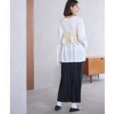 お腹リブスカート プリーツスカート セルフカット | マタニティウェア・ランジェリーのRosemadame  | 詳細画像10 