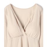 裏起毛マタニティインナー カシュクール授乳インナー 長袖 | マタニティウェア・ランジェリーのRosemadame  | 詳細画像12 
