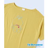 イエロー（刺繍） | アイムドラえもんフェイスTシャツ Doraemon doraemonトップス | 推部屋plus