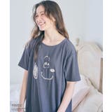 PEANUTS ピーナッツ パイルリブワンピース | 推部屋plus | 詳細画像3