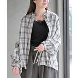 変形スリーブ裾タック多釦ブラウス | rps | 詳細画像14 