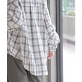 変形スリーブ裾タック多釦ブラウス | rps | 詳細画像16 