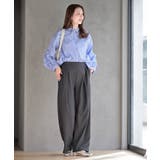 変形スリーブ裾タック多釦ブラウス | rps | 詳細画像26 