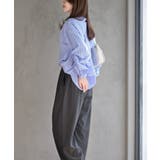 変形スリーブ裾タック多釦ブラウス | rps | 詳細画像27 