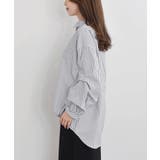 変形スリーブ裾タック多釦ブラウス | rps | 詳細画像34 