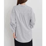 変形スリーブ裾タック多釦ブラウス | rps | 詳細画像35 