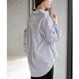 変形スリーブ裾タック多釦ブラウス | rps | 詳細画像9 