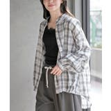 オフホワイト3 | 変形スリーブ裾タック多釦ブラウス | rps