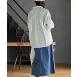 バックギャザードロストブルゾンシャツ | rps | 詳細画像12 