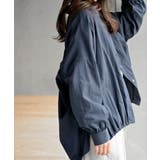 バックギャザードロストブルゾンシャツ | rps | 詳細画像28 