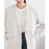 ツイードノーカラージャケット | rps | 詳細画像14 