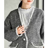 ツイードノーカラージャケット | rps | 詳細画像21 