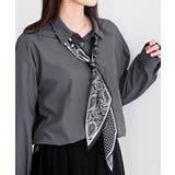 スカーフアレンジオーバーシャツ | rps | 詳細画像16 