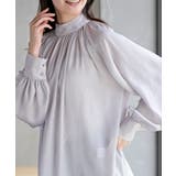 ウ゛ィンテージサテンハイネックブラウス | rps | 詳細画像14 