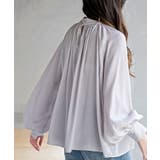 ウ゛ィンテージサテンハイネックブラウス | rps | 詳細画像15 