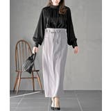 ウ゛ィンテージサテンハイネックブラウス | rps | 詳細画像19 