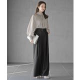 ウ゛ィンテージサテンハイネックブラウス | rps | 詳細画像2 