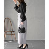 ウ゛ィンテージサテンハイネックブラウス | rps | 詳細画像21 