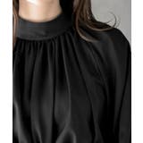 ウ゛ィンテージサテンハイネックブラウス | rps | 詳細画像25 