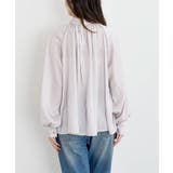 ウ゛ィンテージサテンハイネックブラウス | rps | 詳細画像28 