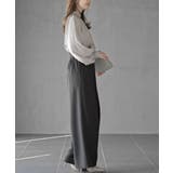 ウ゛ィンテージサテンハイネックブラウス | rps | 詳細画像3 