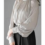 ウ゛ィンテージサテンハイネックブラウス | rps | 詳細画像8 