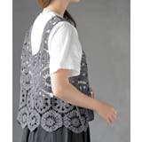 TシャツSETカギ針ビスチェアンサンブル | rps | 詳細画像18