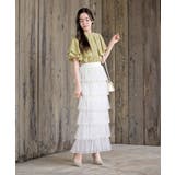 バンドカラー配色ケープブラウス | rps | 詳細画像18 