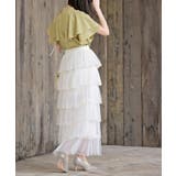 バンドカラー配色ケープブラウス | rps | 詳細画像21 