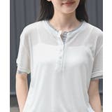 レイヤード風ヘンリーネックT | rps | 詳細画像6