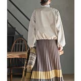 合皮ノーカラーバルーン袖ブルゾン | rps | 詳細画像12