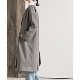 ノーカラーロングコート | rps | 詳細画像22