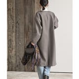 ノーカラーロングコート | rps | 詳細画像23