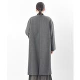 ノーカラーロングコート | rps | 詳細画像32