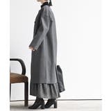 ノーカラーロングコート | rps | 詳細画像5