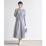 パールフラワーモチーフニットカーディガン | rps | 詳細画像10 